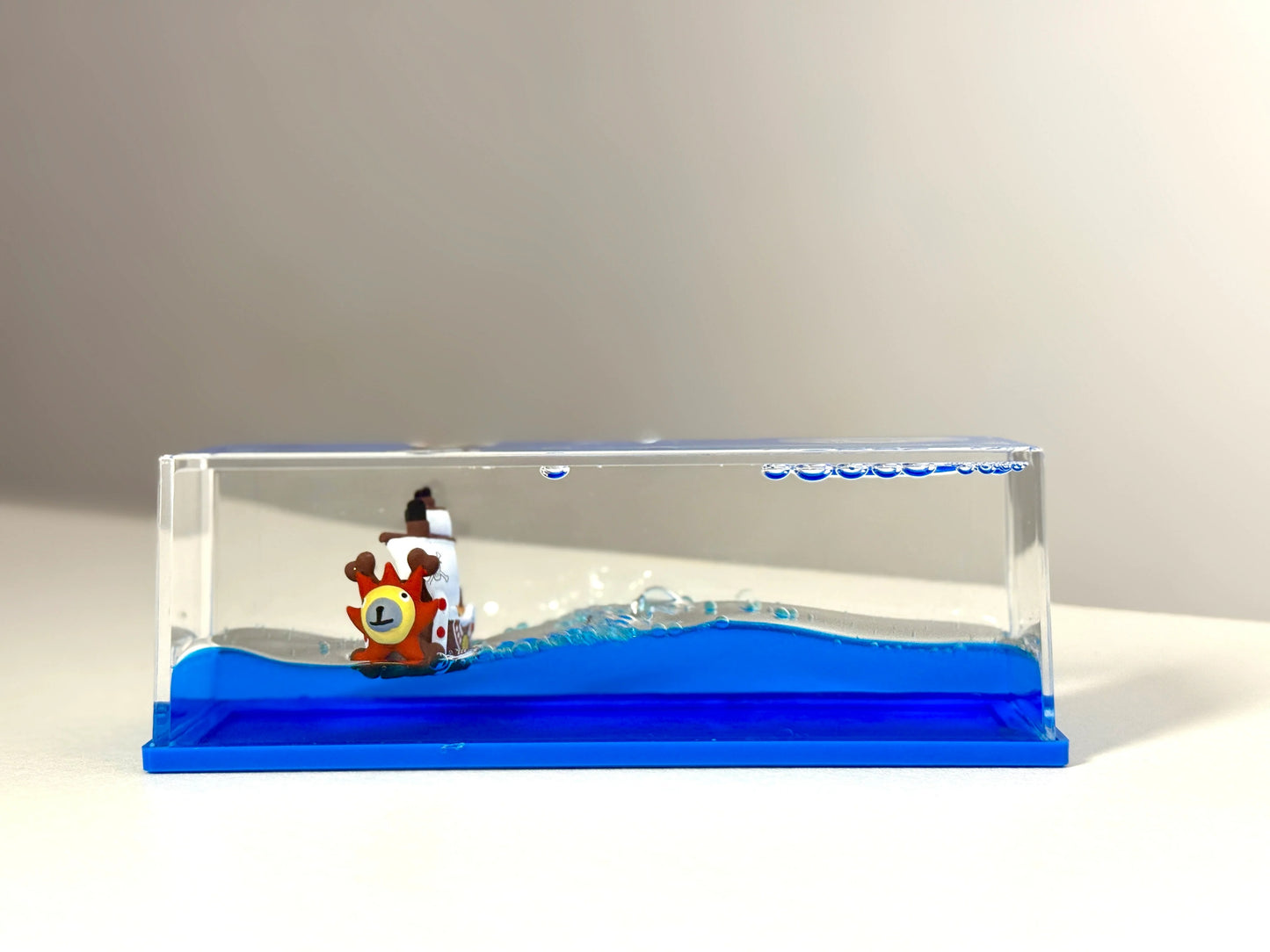 Luffy Ship Water Showpeice Paper Weight Large