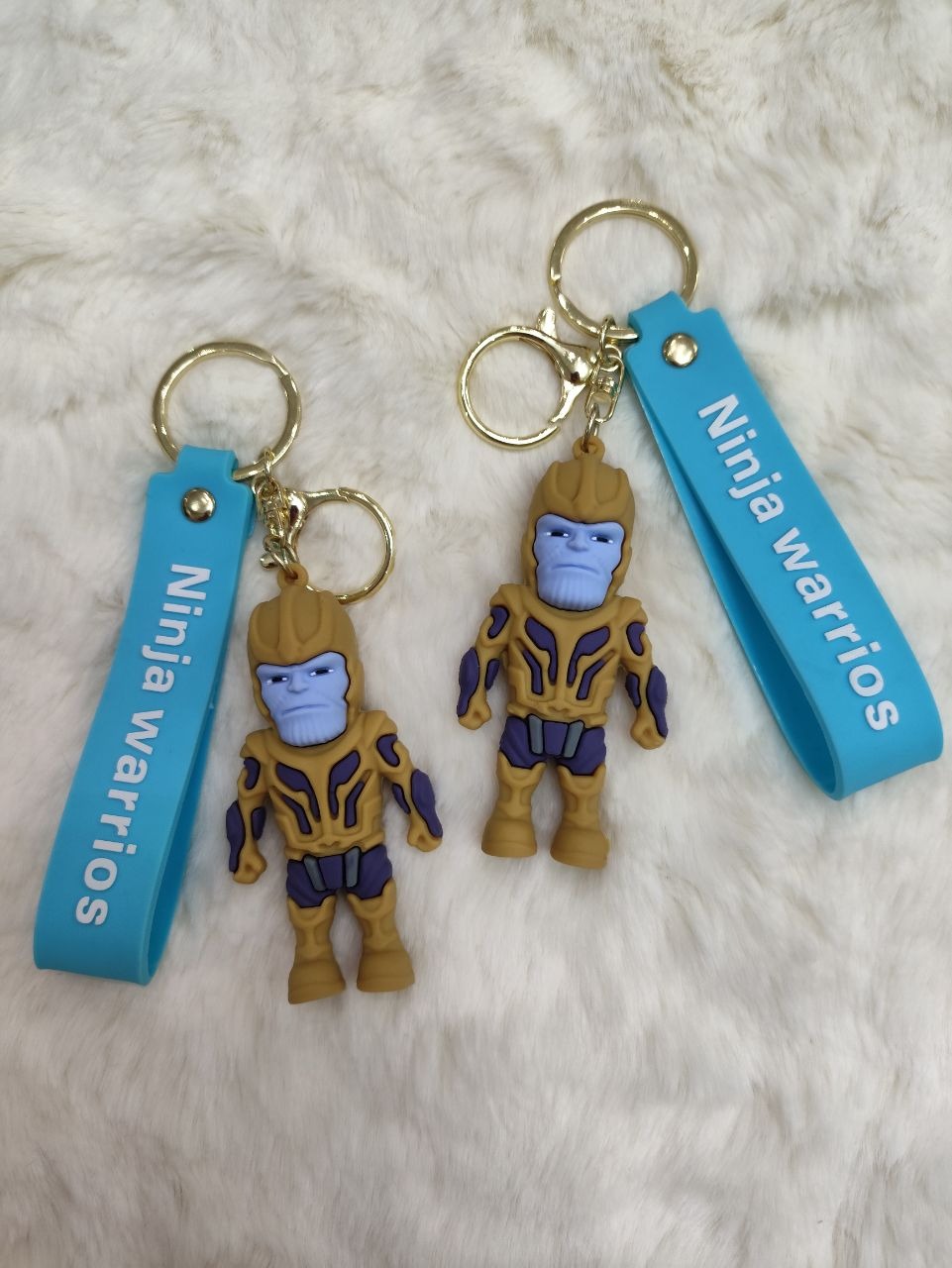 Thanos 3D Rubber Keychain