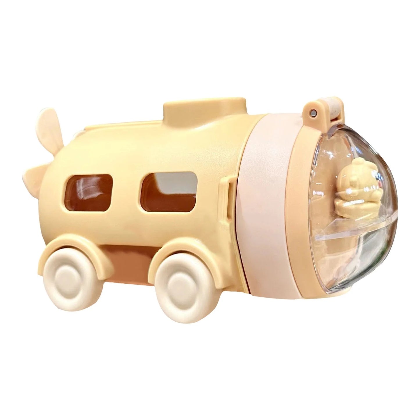 Submarine-Shaped Water Bottle with Built-In Compass