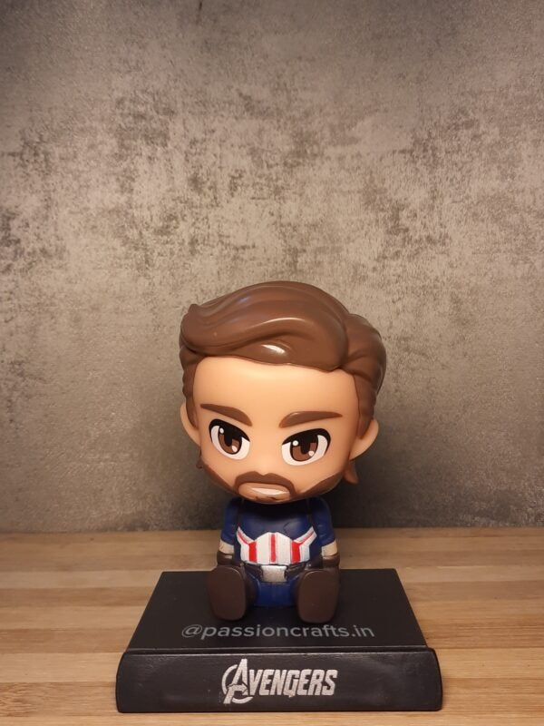 Caption America Bobble Head