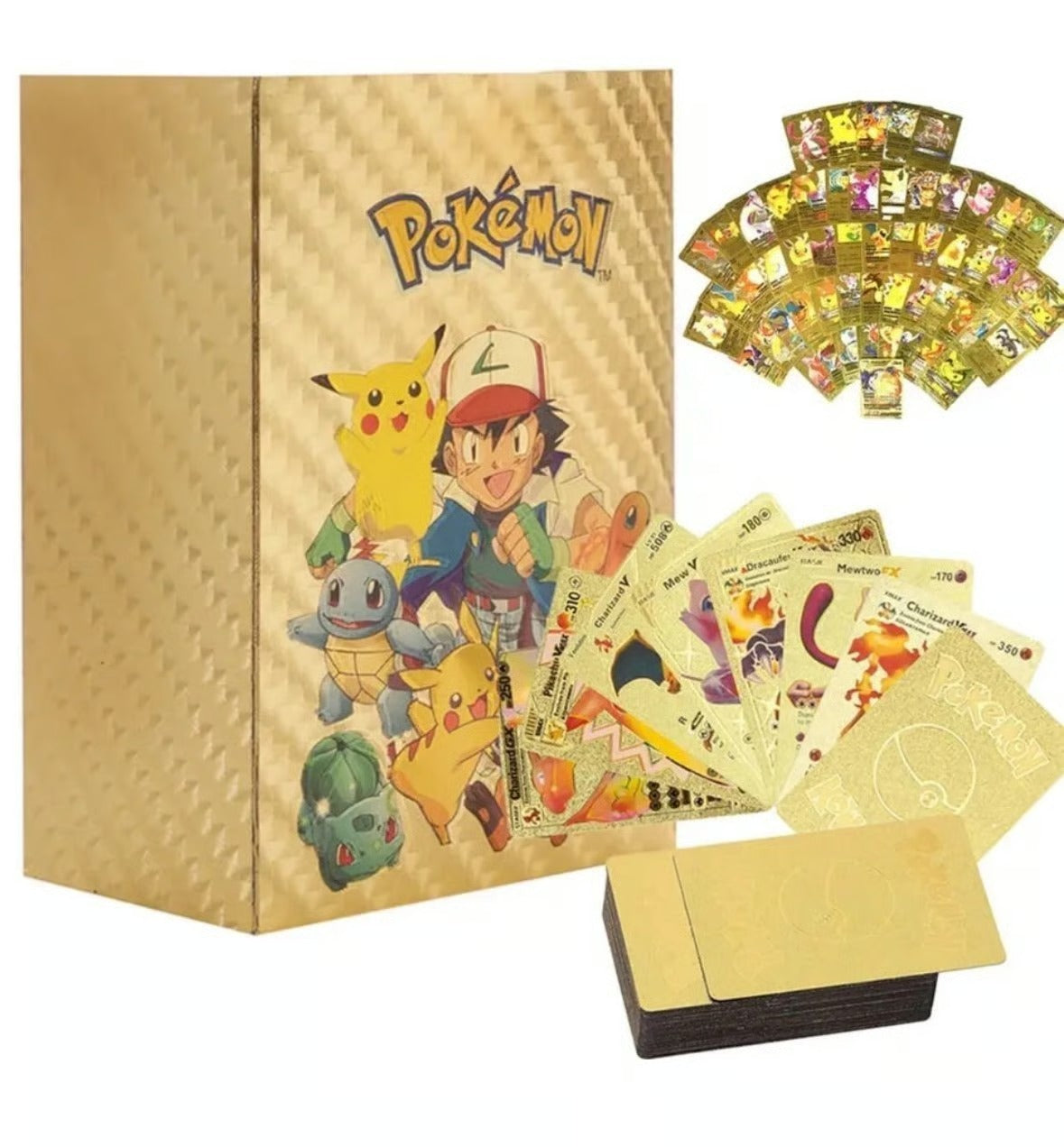 Pokemon Waterproof Golden Cards