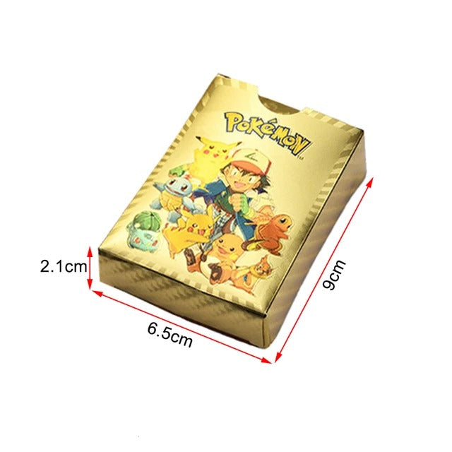 Pokemon Waterproof Golden Cards