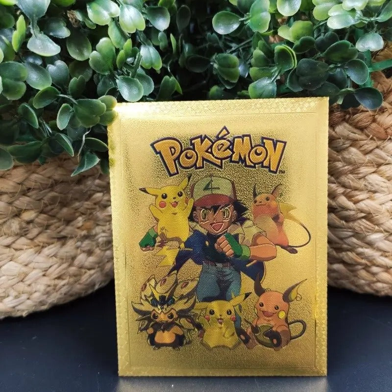 Pokemon Waterproof Golden Cards