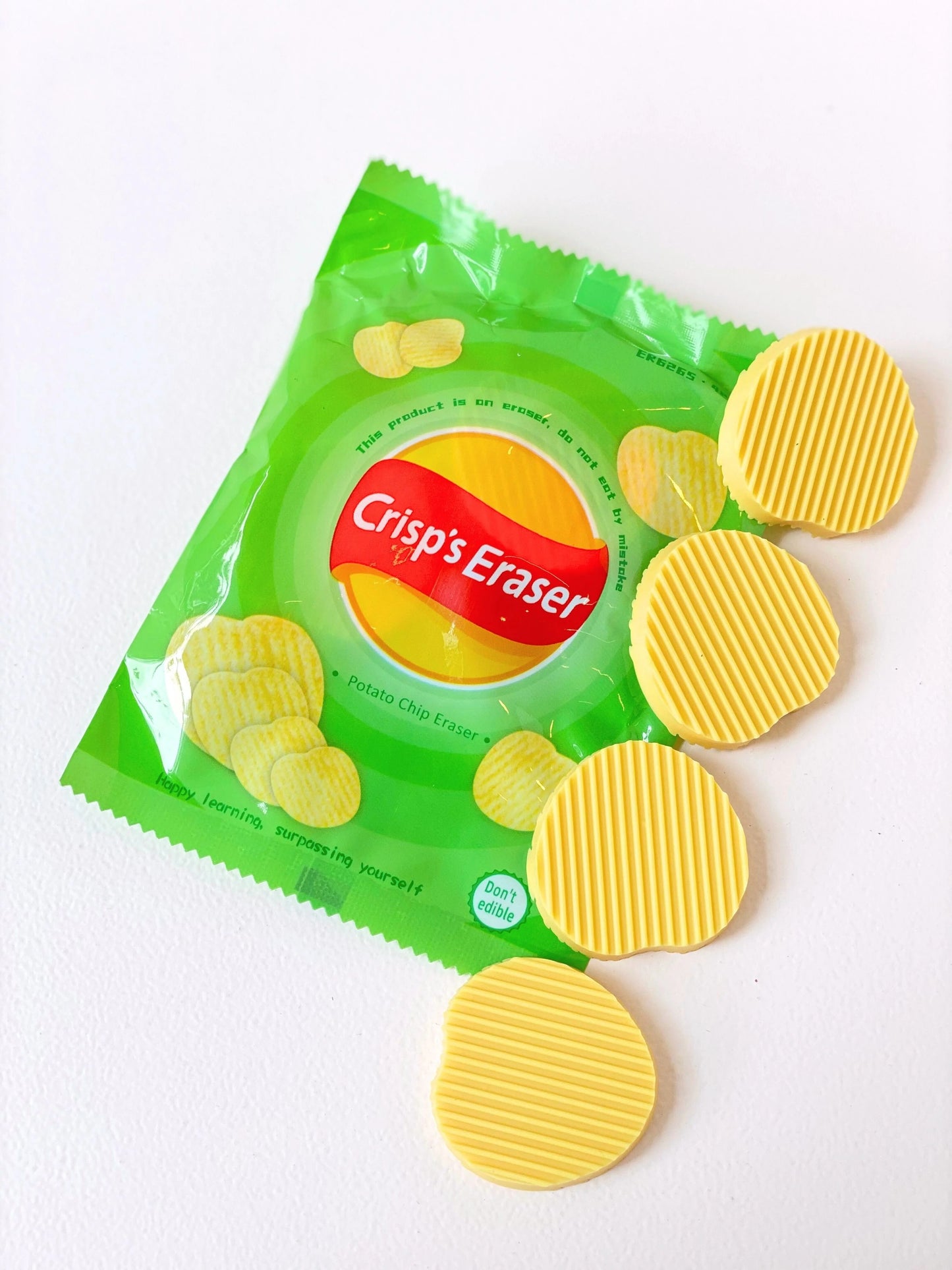 Potato Chips Shaped Cute Eraser