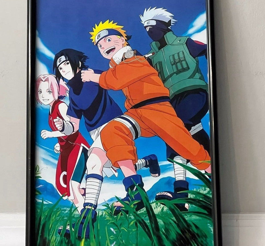 Naruto anime 3d Square Lamp