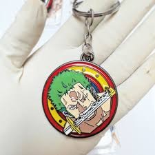 Iconic Zoro Rotating Keychain