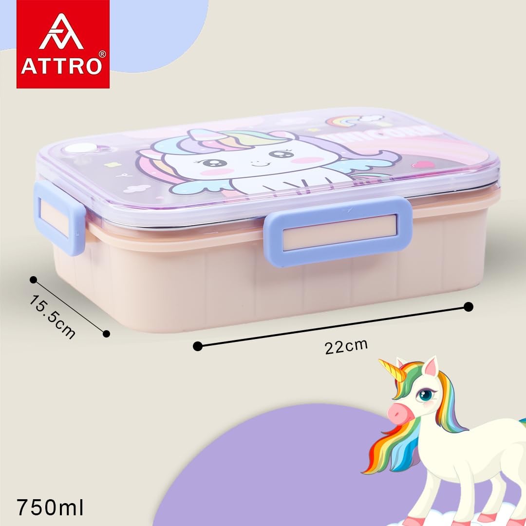 Adorable unicorn-themed lunch box
