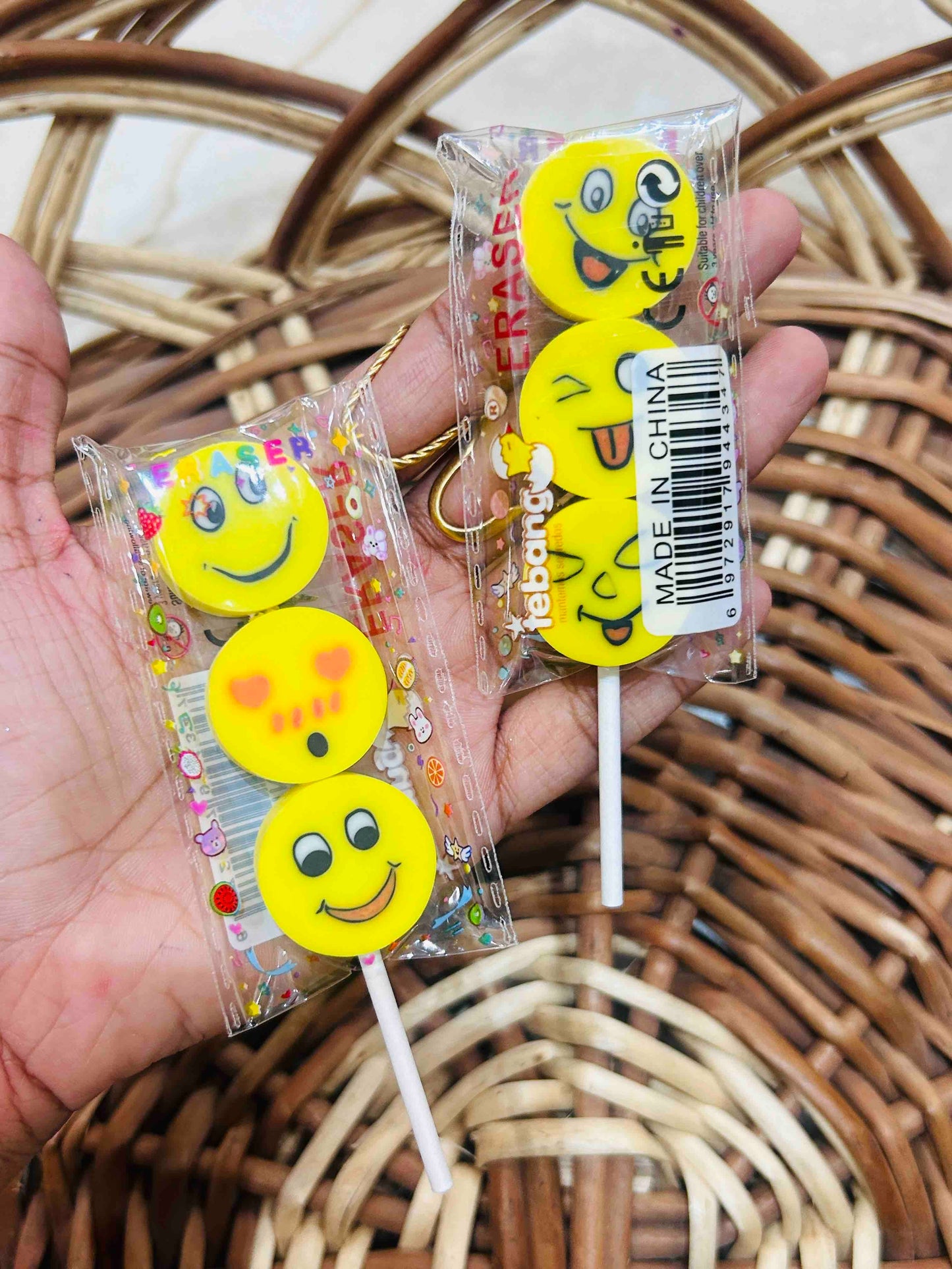 Cute Smiley Scented Eraser