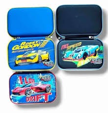 Racing Car Pencil Case Set