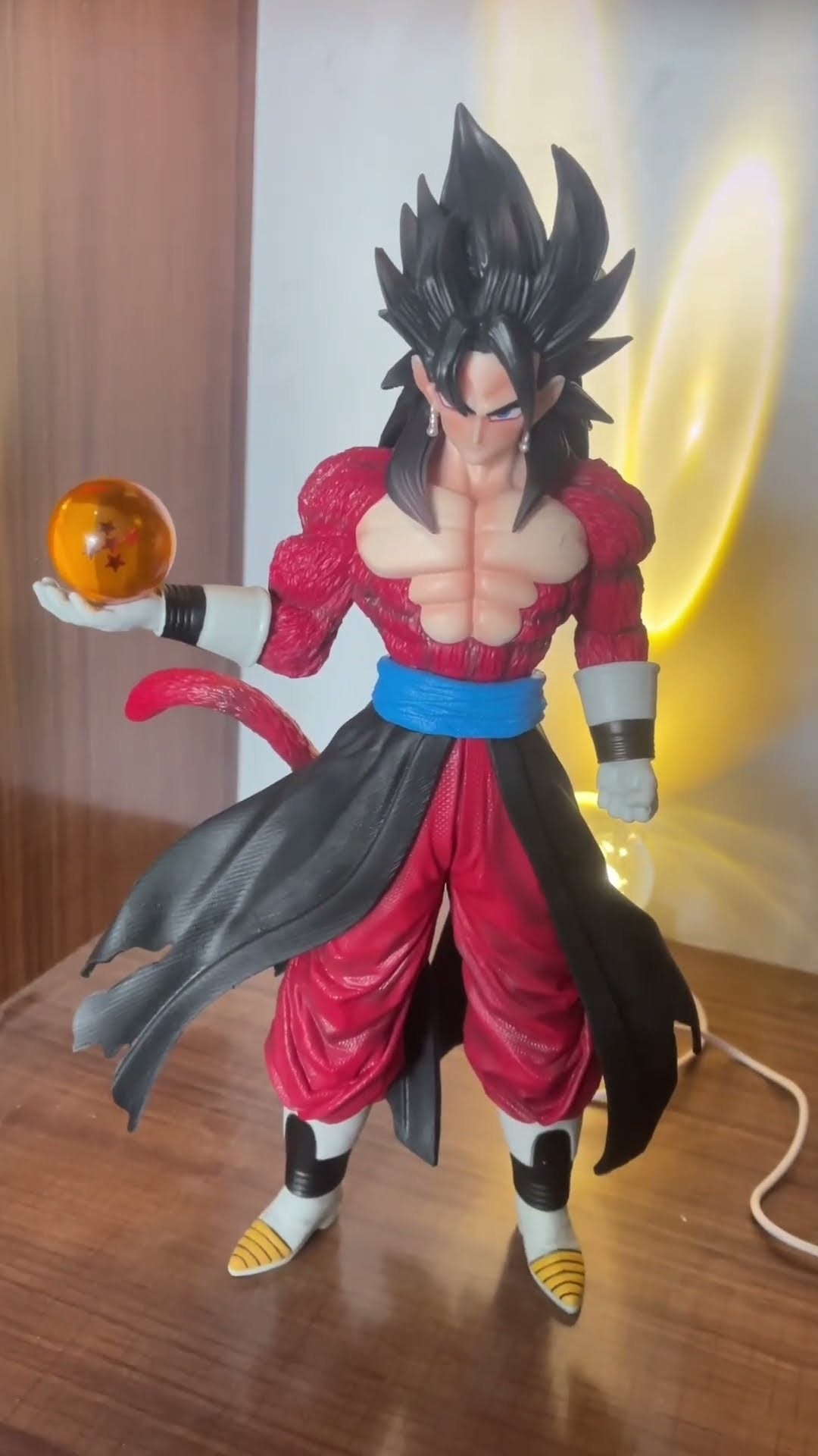 Masipicks Vegito SSJ4 Action Figure with Dragon ball in Hand (30 cm Height)
