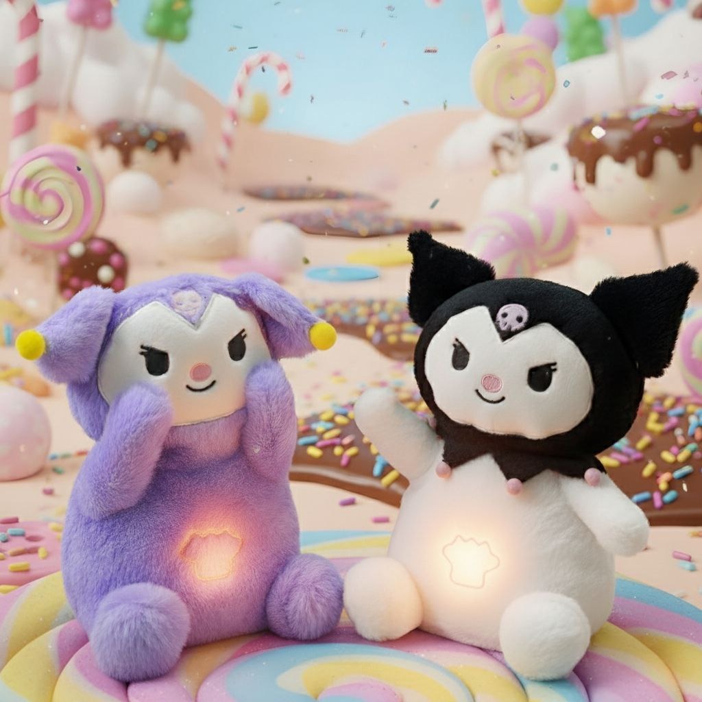 Breathing Teddy With LED & Music