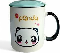 Panda Ceramic Coffee Mug With Spoon