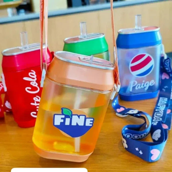 Can-Shaped Sipper Bottles