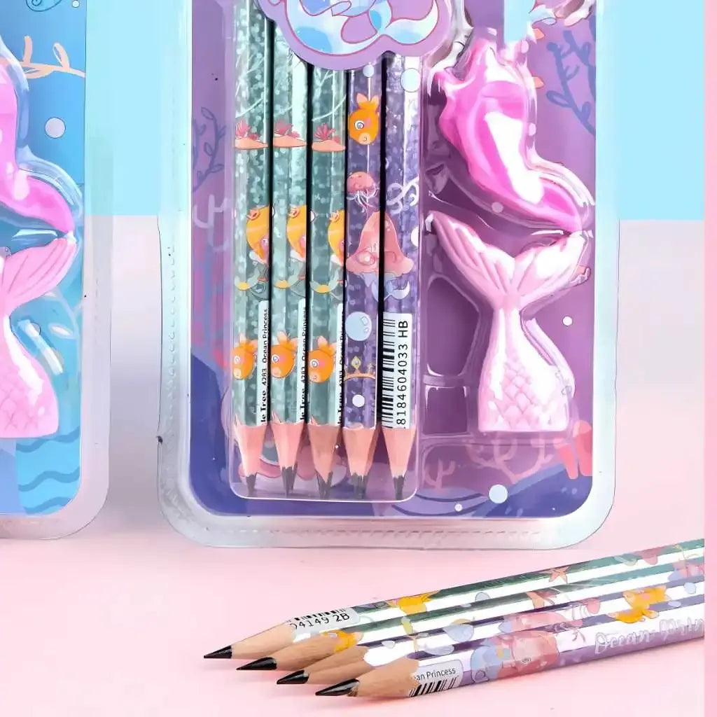 Ocean Princess Pencil Set