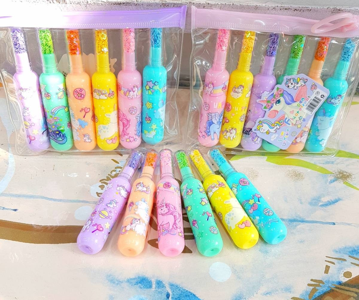 Unicorn Highlighters set