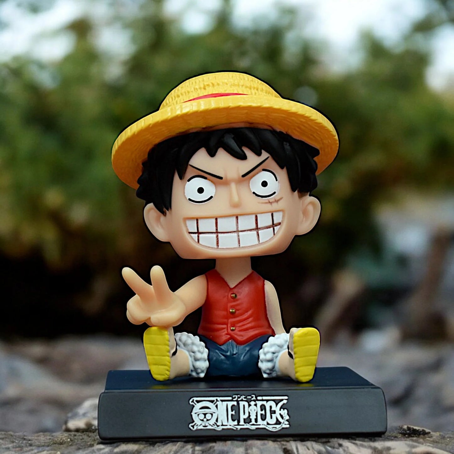 Luffy Action Figure Bobble Head