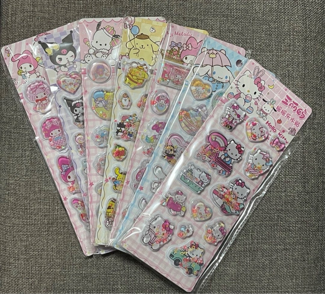 Kawaii Sparkle Stickers