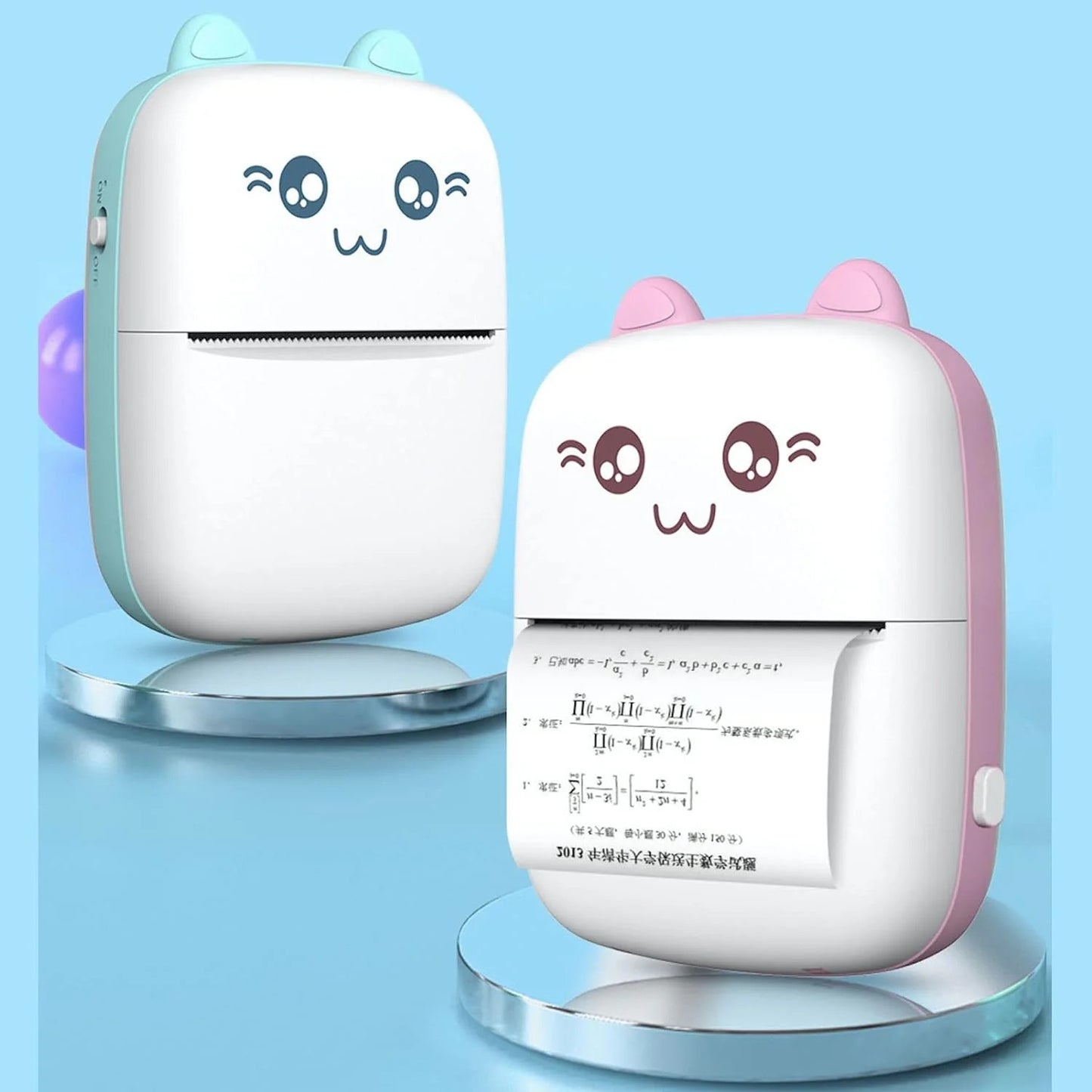 Pocket Mini Bluetooth Thermal Printer Wireless Smart Printer for Photos