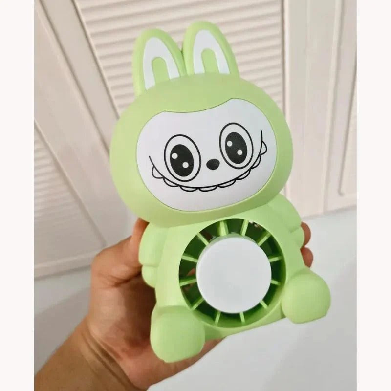 Labubu Mini Fan With Light