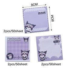 Kuromi Sticky Notes