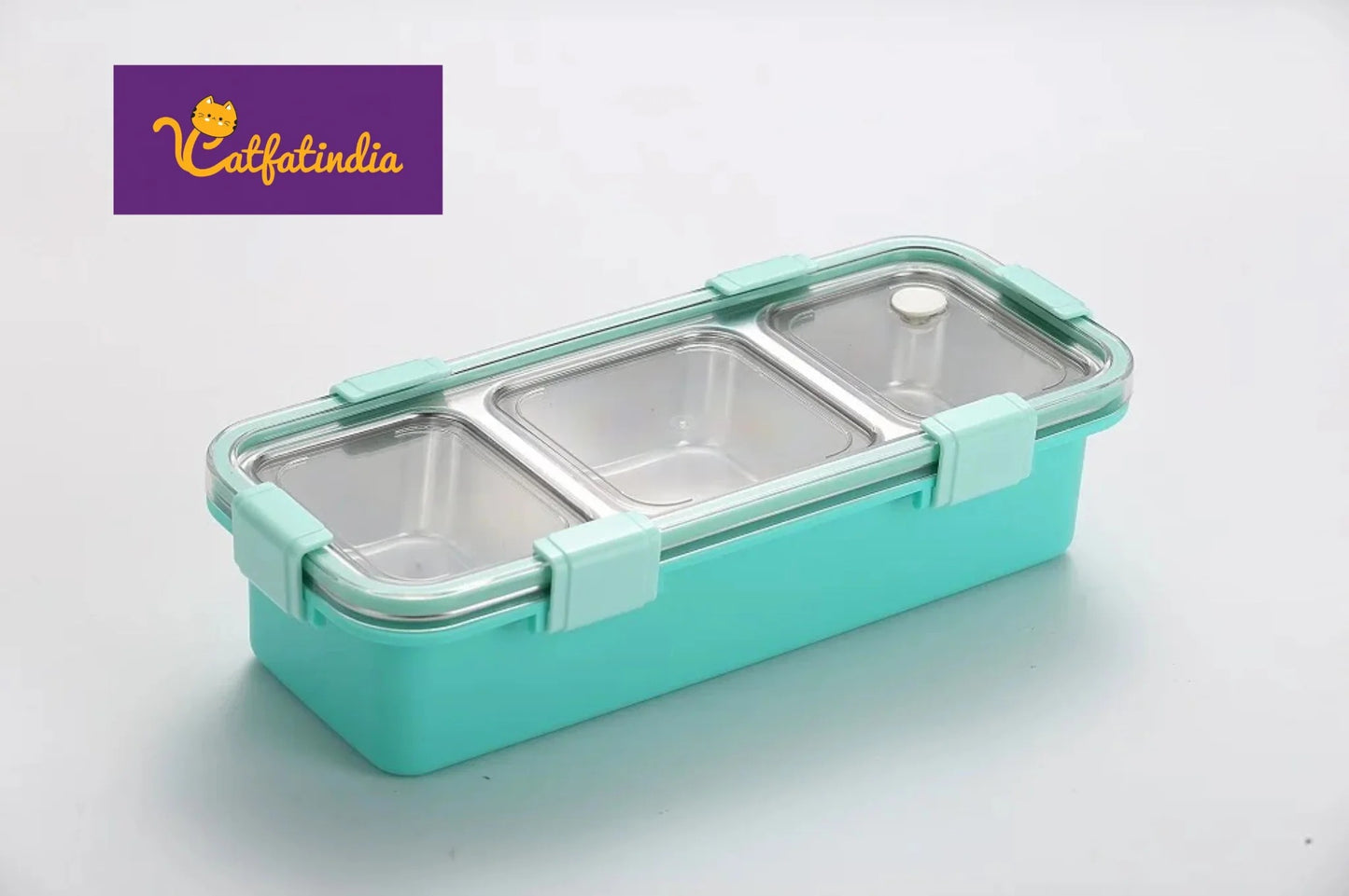 Stainless Steel Lunch Box with Compartments