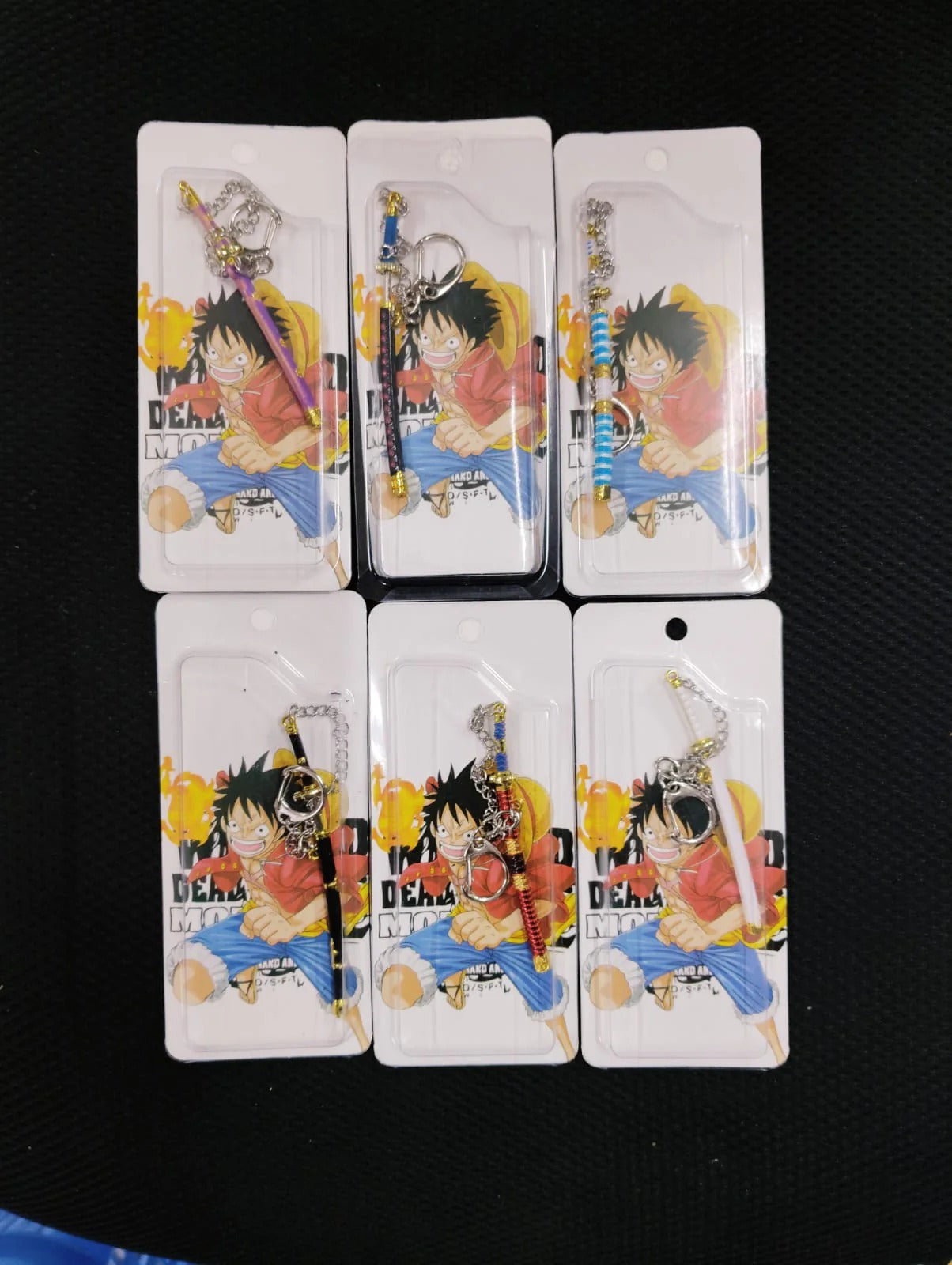 Mini Katana Metal Keyrings