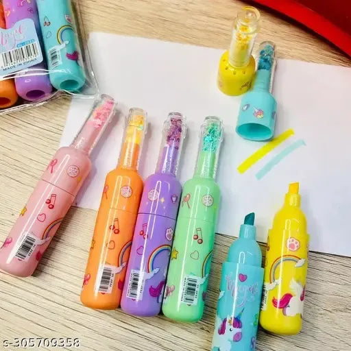 Unicorn Highlighters set