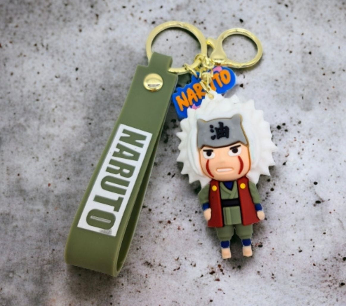 Anime Naruto Black Key Chain