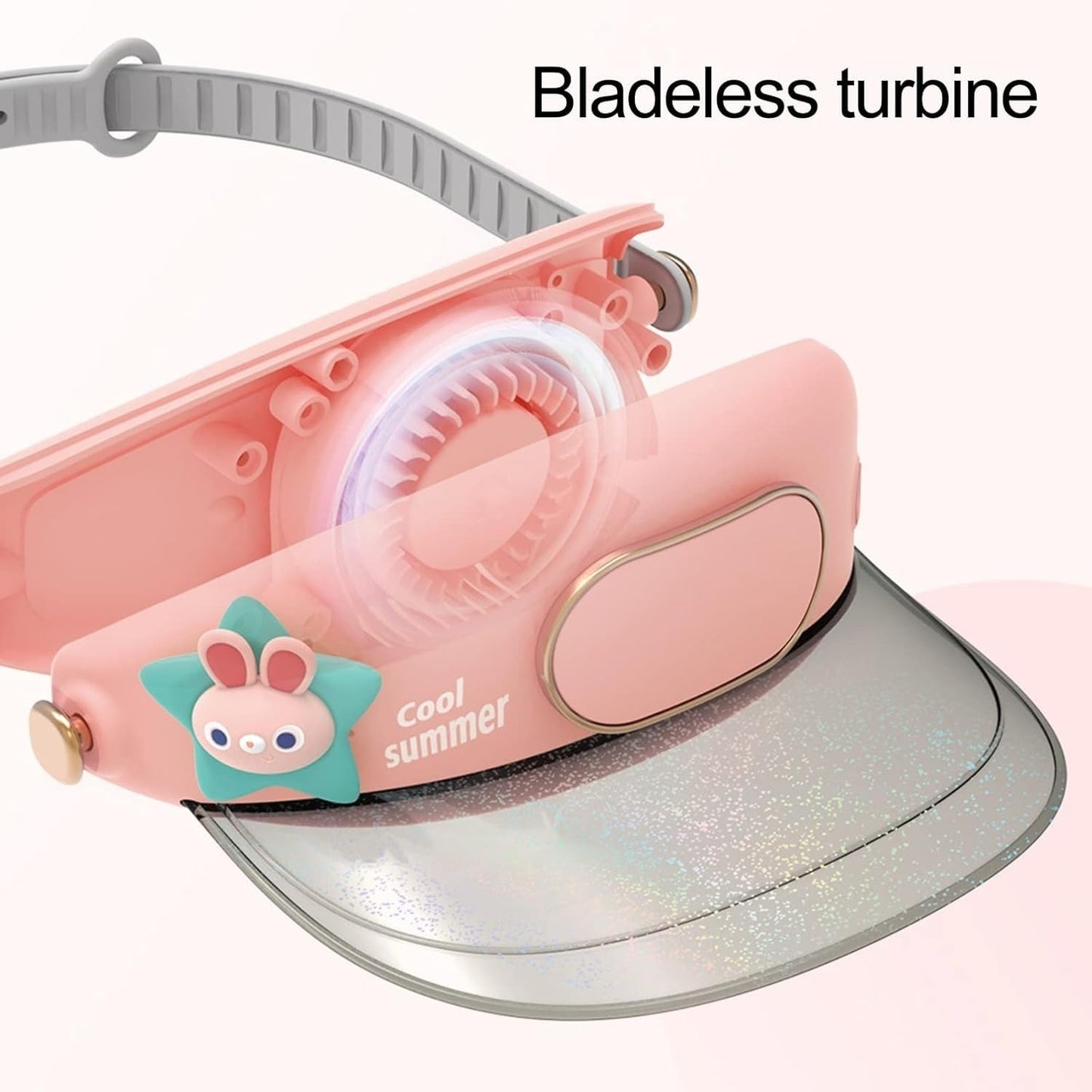 Sun Protector Cute Hat with Cooling Fan