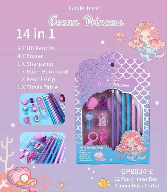 Mermaid Stationery Kit