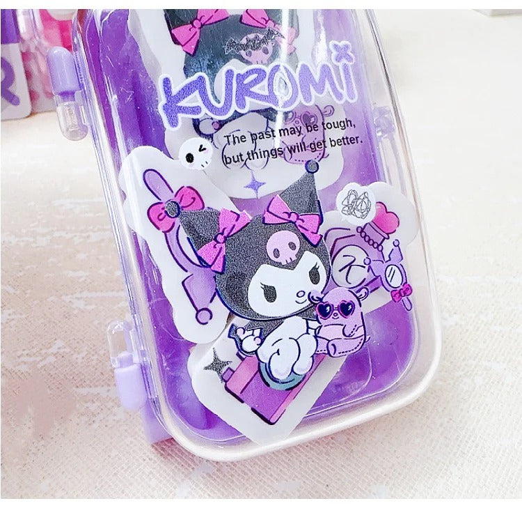 Sanrio Suitcase Erasers Set