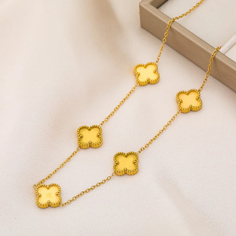 Four-Leaf Clover Necklace