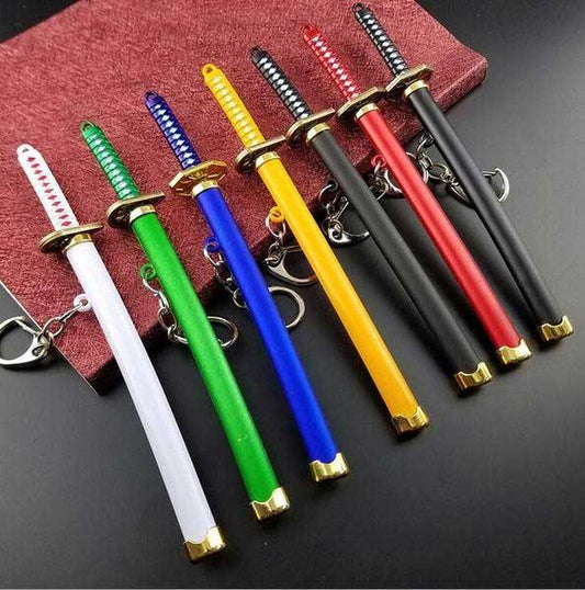 Demon slayer small size Katana Keychain Pack