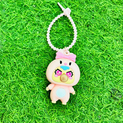 Cute Cartoon Baby Doll Keychain