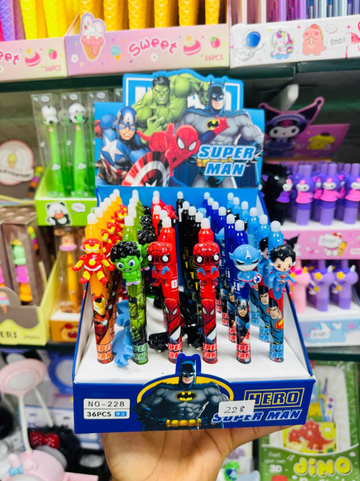 Avengers Erasable Pen