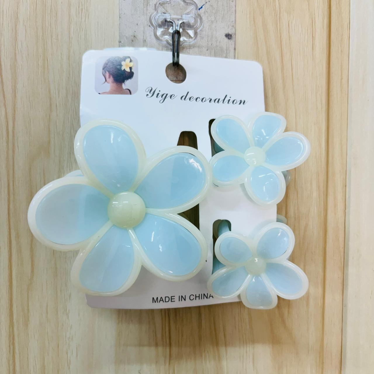 Flower Hair Clips
