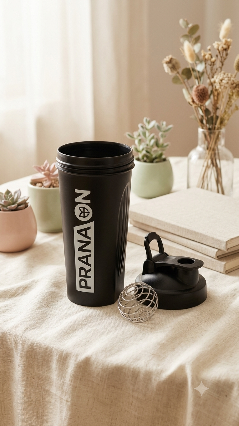 Black Premium Gym Shaker