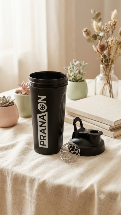 Black Premium Gym Shaker
