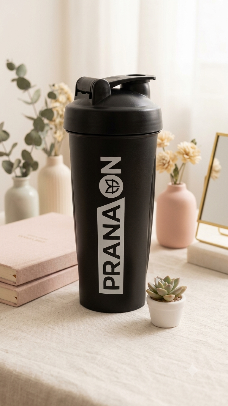 Black Premium Gym Shaker