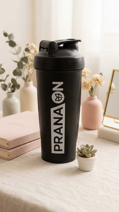 Black Premium Gym Shaker