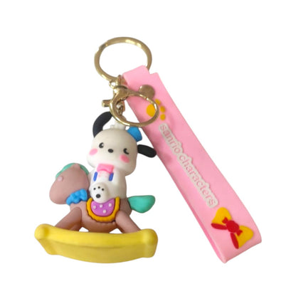 Hello Kitty Rubber Keychain