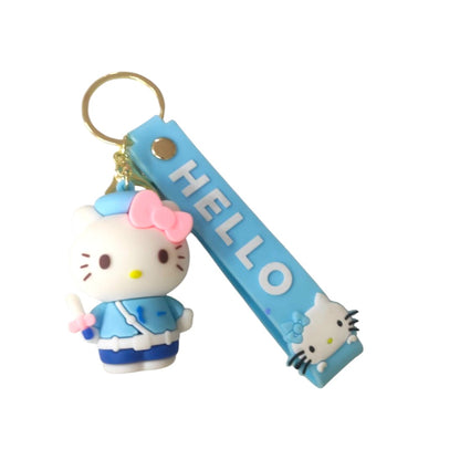 Hello Kitty Rubber Keychain
