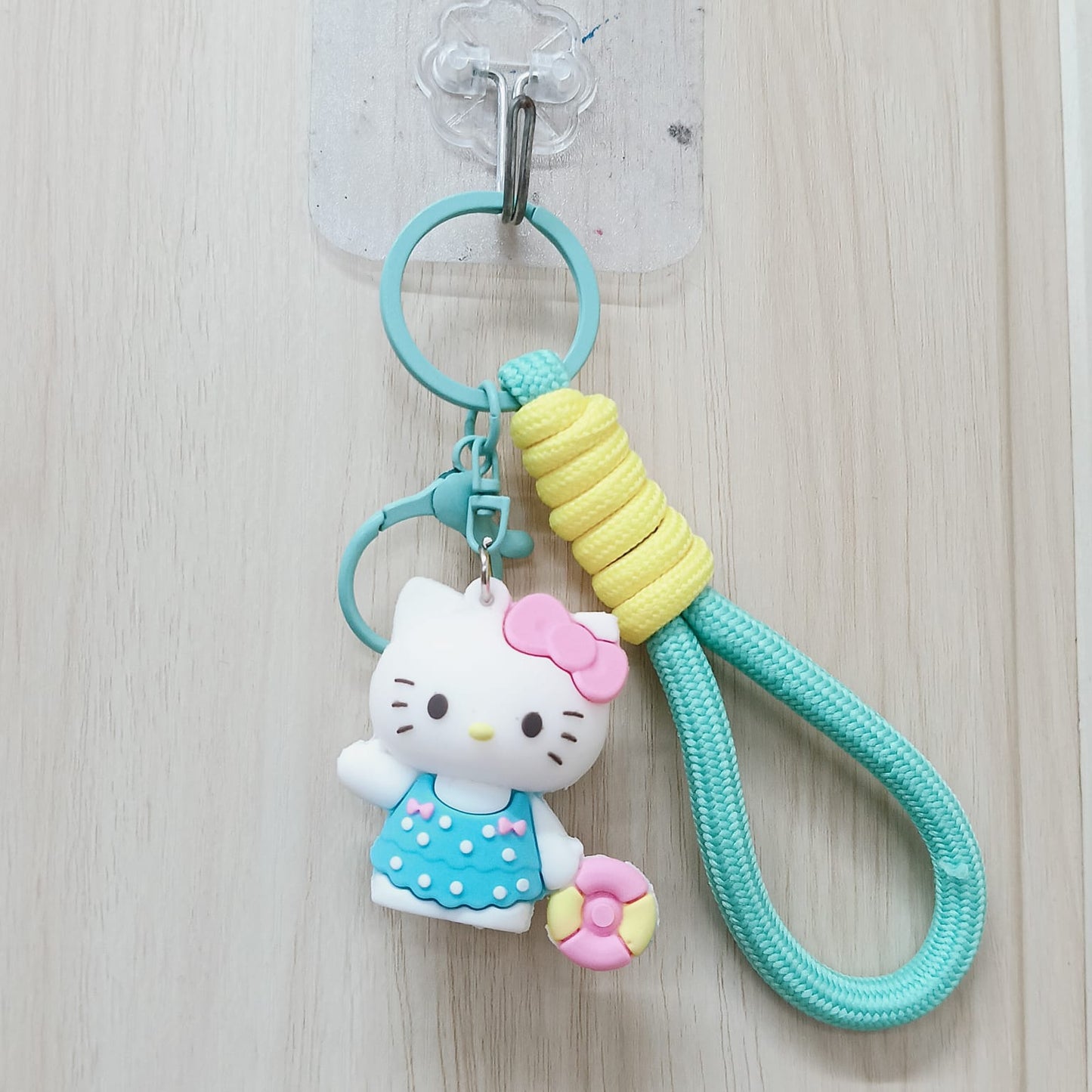 Hello Kitty Rubber Keychain