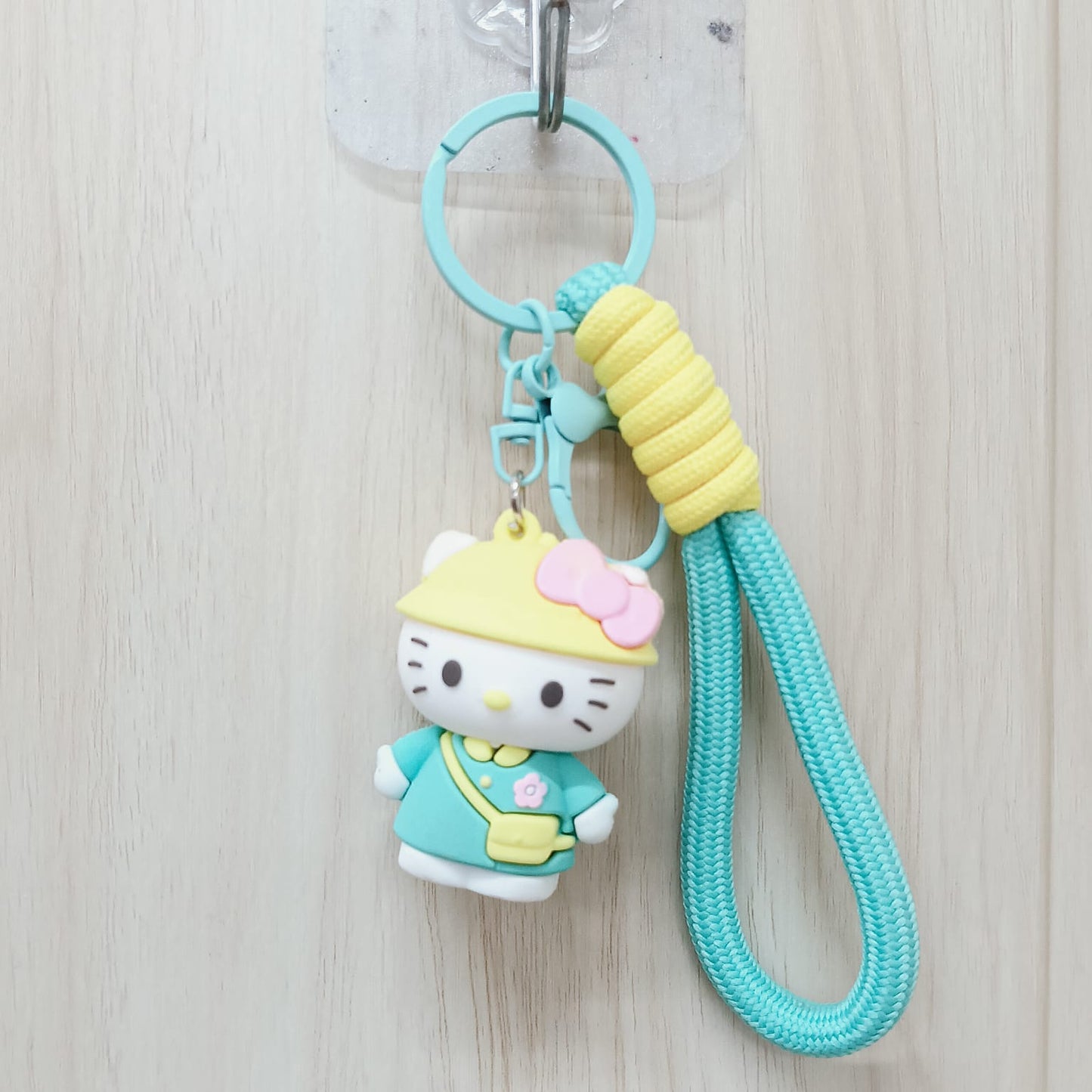 Hello Kitty Rubber Keychain