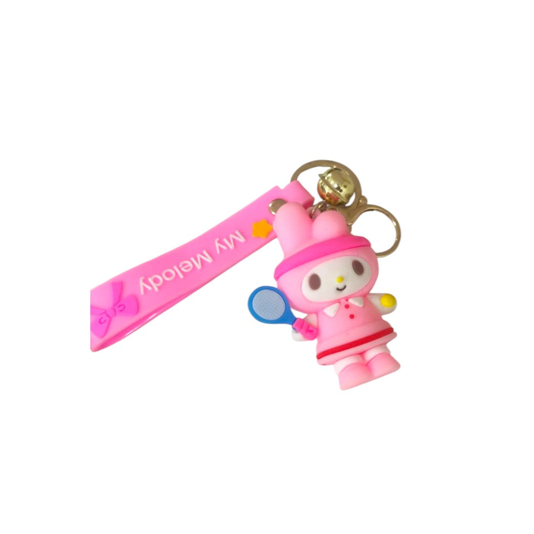 Hello Kitty Rubber Keychain
