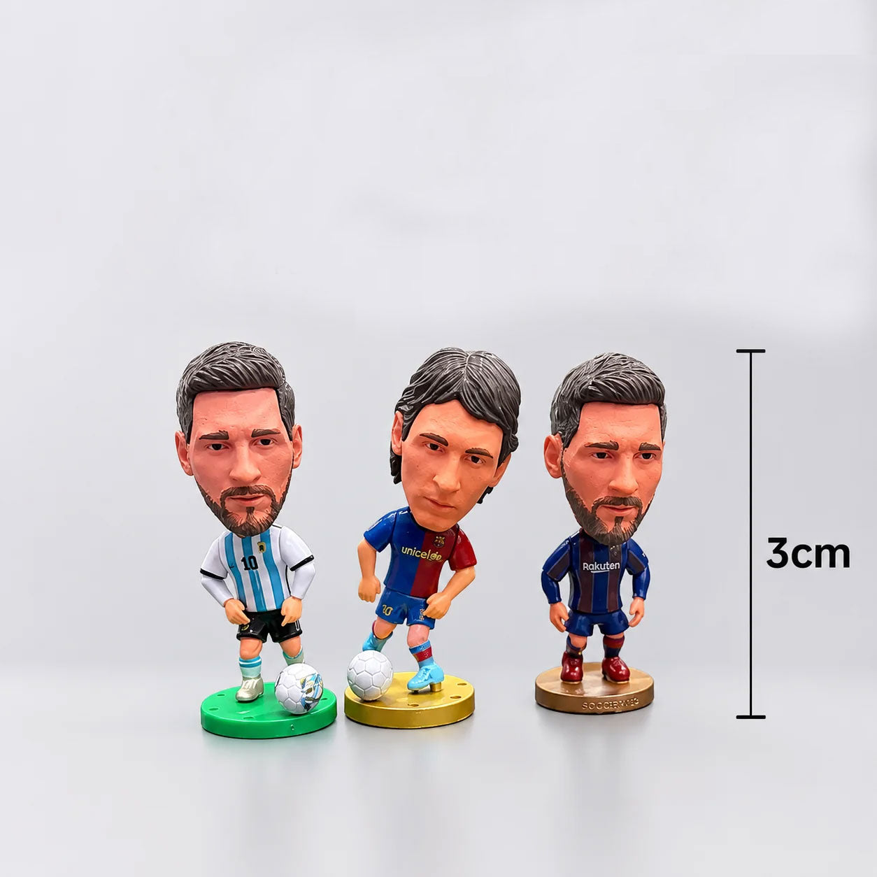 New Messi Miniature Standies 3cm