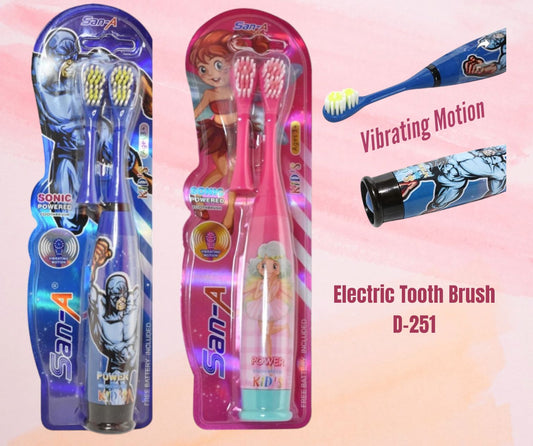 San-A Sonic Powered Kids Electric Toothbrush