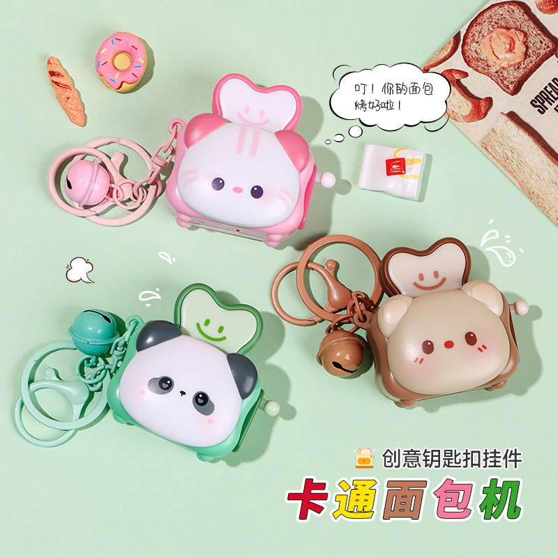 TOASTER functional keychain