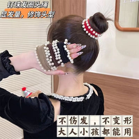 Pearl Hair Scrunchie