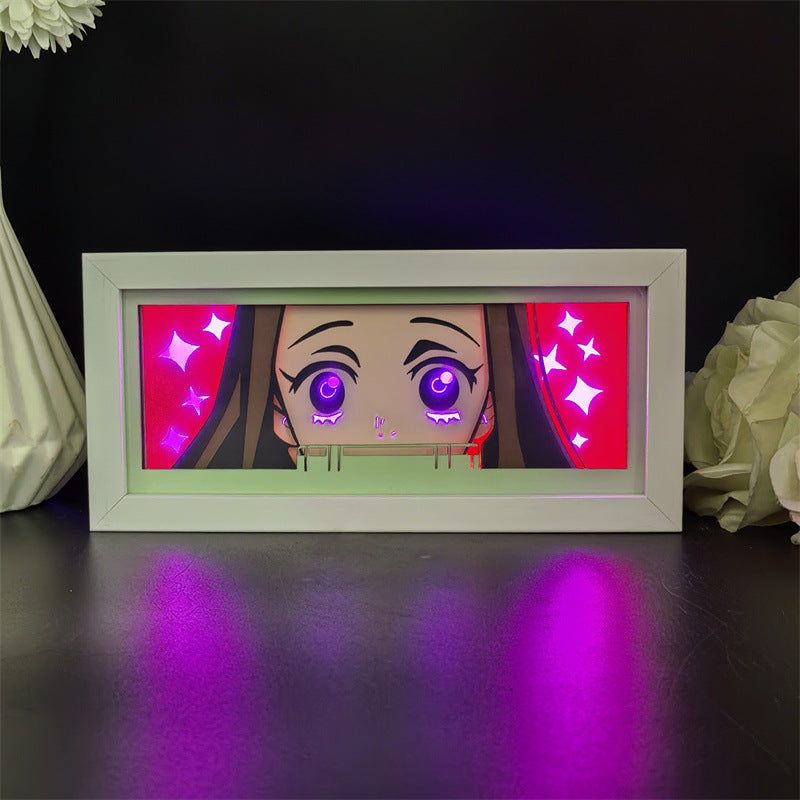 Nejuka 3d rectangular Lamp